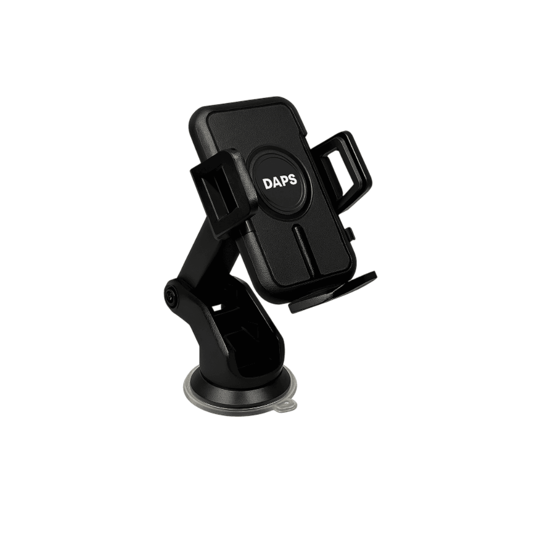 Daps Multifunction In-Car Mobile Stand – Universal 360° Adjustable Phone Holder for Dashboard & Windshield